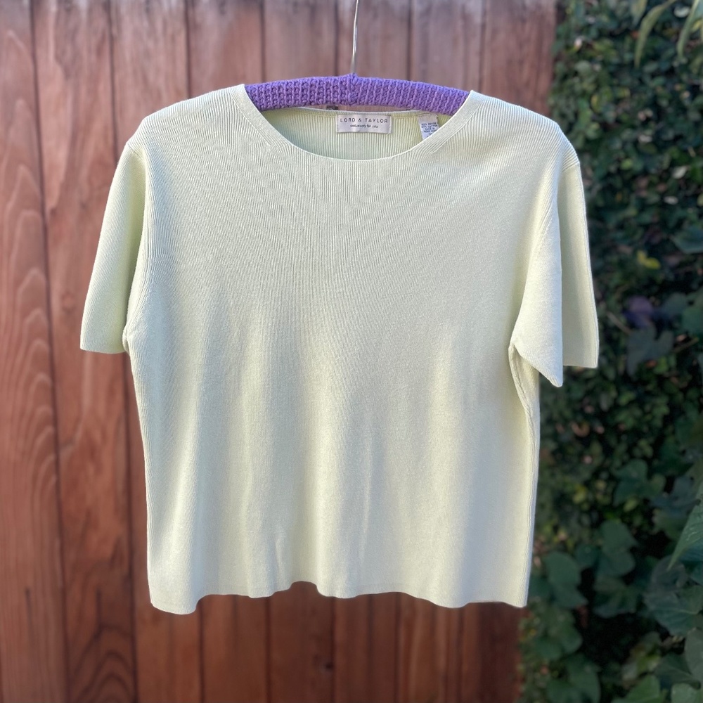 Lord & Taylor Exclusively For You Knit Shirt